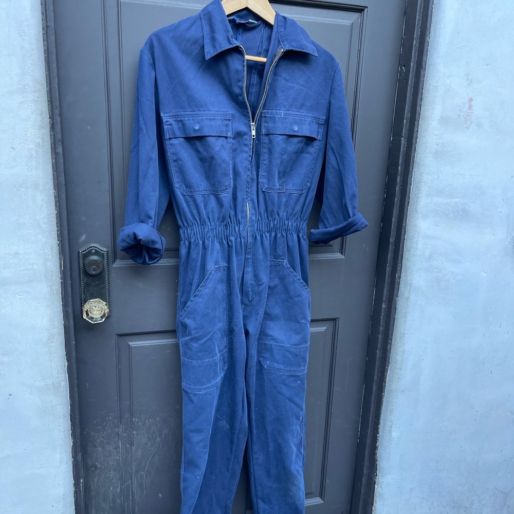Vintage Blue Boiler Suit